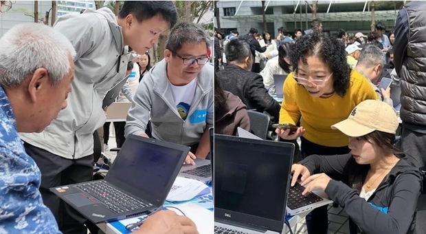 Cina: anziani in fila per l'AI mentre l'Occidente dorme